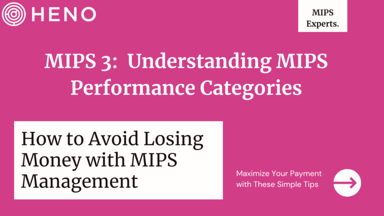 MIPS 3:  Understanding MIPS Performance Categories